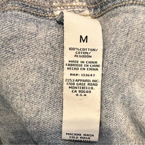 Celebrity Pink Jean Overall Dress -Size Medium - Picture 7 of 9